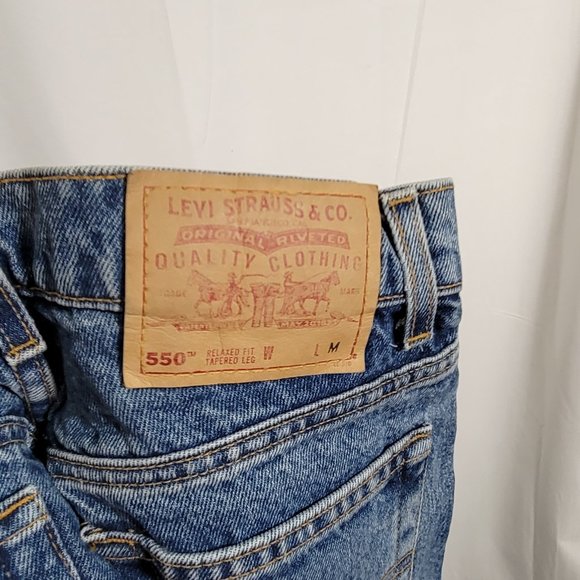 Levi's 550 Relaxed Fit Tapered Leg Size 14 Misses - Picture 3 of 4